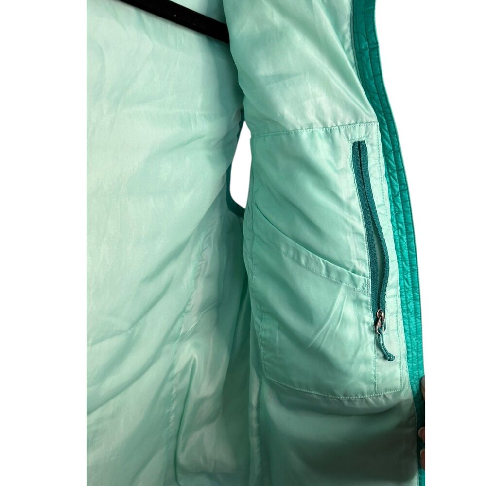 Eddie Bauer Travex 700 Fill Down Vest Women’s XS Green Puffer Lightweight - Picture 3 of 6